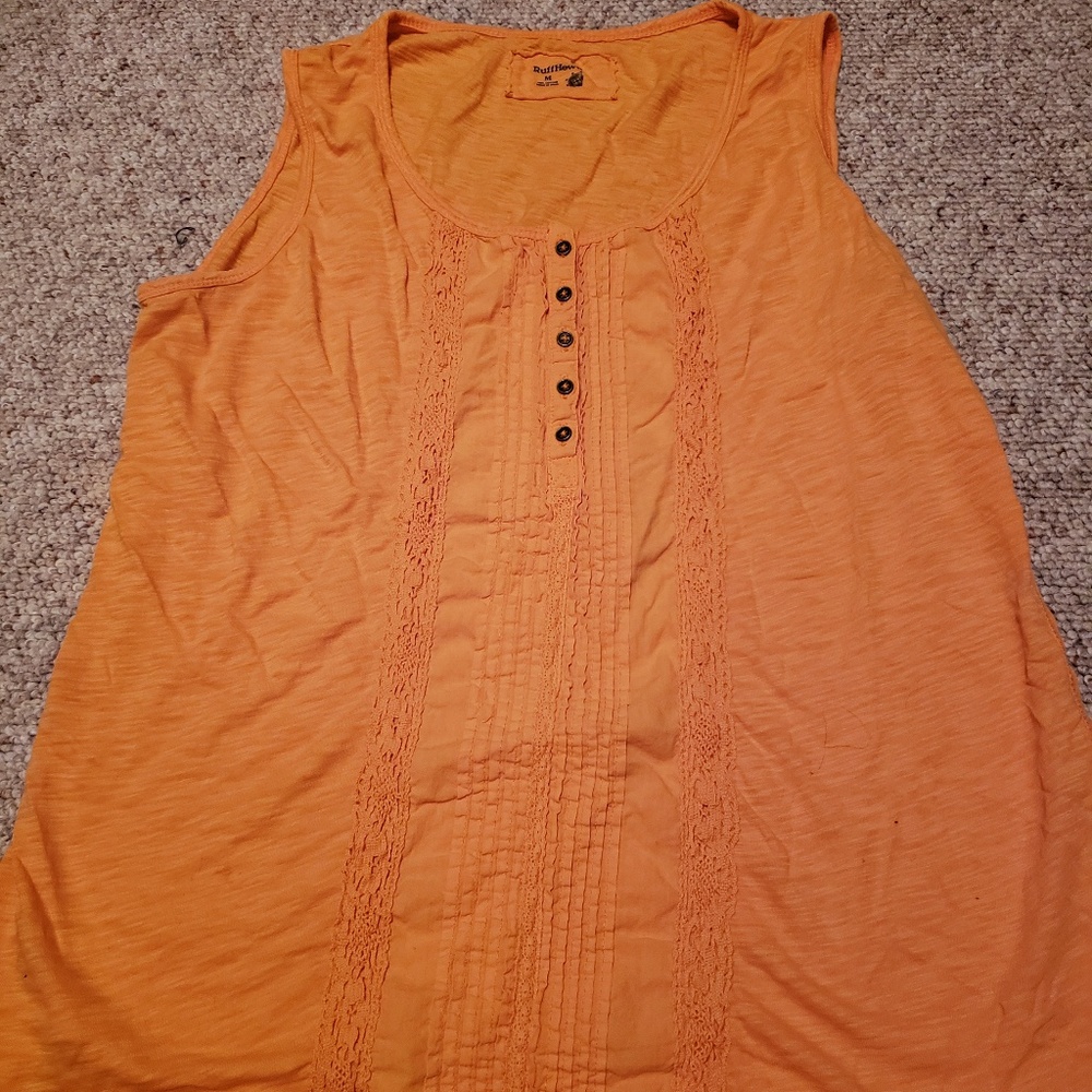 Orange tank top